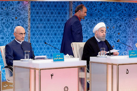 پشت صحنه دومین مناظره نامزدهای انتخابات ریاست جمهوری