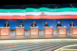 پشت صحنه دومین مناظره نامزدهای انتخابات ریاست جمهوری