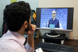 پخش زنده مناظره نامزدهای انتخابات ریاست جمهوری در سطح شهر - مشهد‎