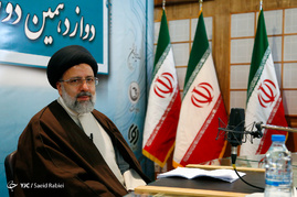 پشت صحنه ضبط برنامه ابراهیم رئیسی نامزد انتخابات ریاست جمهوری
