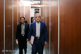 شت صحنه ضبط برنامه  مصطفی هاشمی طبا نامزد انتخابات ریاست جمهوری