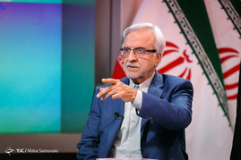 شت صحنه ضبط برنامه  مصطفی هاشمی طبا نامزد انتخابات ریاست جمهوری