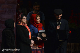 چهاردهمین جشن بازیگر خانه تئاتر در سالن اصلی مجموعه تئاتر شهر