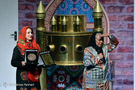 چهاردهمین جشن بازیگر خانه تئاتر در سالن اصلی مجموعه تئاتر شهر