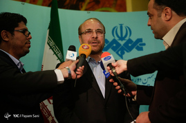پشت صحنه ضبط برنامه محمدباقر قالیباف نامزد انتخابات ریاست جمهوری