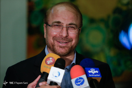 پشت صحنه ضبط برنامه محمدباقر قالیباف نامزد انتخابات ریاست جمهوری