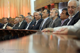دیدار علی لاریجانی با نمایندگان معلمان سراسر کشور