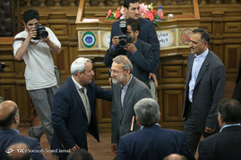 دیدار علی لاریجانی با نمایندگان معلمان سراسر کشور