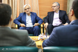 نشست خبری مصطفی هاشمی طبا نامزد انتخابات ریاست جمهوری در باشگاه خبرنگاران جوان