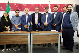 نشست خبری مصطفی هاشمی طبا نامزد انتخابات ریاست جمهوری در باشگاه خبرنگاران جوان