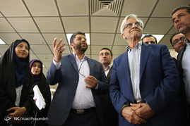 نشست خبری مصطفی هاشمی طبا نامزد انتخابات ریاست جمهوری در باشگاه خبرنگاران جوان