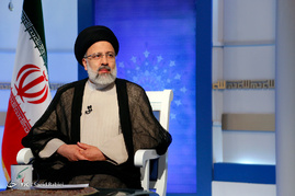 پشت صحنه ضبط برنامه ابراهیم رئیسی نامزد انتخابات ریاست جمهوری