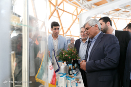 افتتاح نمایشگاه و دستاوردهای پارک علم و فناوری دانشگاه تهران