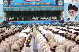 مراسم فارغ التحصیلی دانشجویان دانشگاه علوم انتظامی