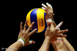 در حاشیه مسابقات والیبال قهرمانی آسیا