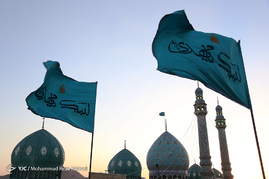 مسجد مقدس جمکران در آستانه نیمه شعبان‎
