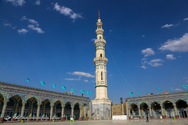مسجد مقدس جمکران در آستانه نیمه شعبان‎