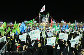 مسجد مقدس جمکران در آستانه نیمه شعبان‎