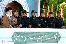 مراسم دانش‌آموختگی دانشجویان دانشگاه امام حسین(ع) با حضور فرمانده کل قوا