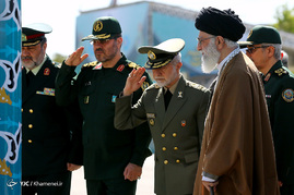 مراسم دانش‌آموختگی دانشجویان دانشگاه امام حسین(ع) با حضور فرمانده کل قوا