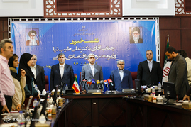 نشست خبری طیب نیا وزیر امور اقتصادی و دارایی

