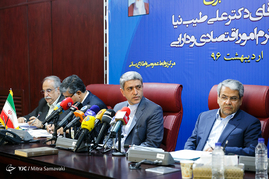 نشست خبری طیب نیا وزیر امور اقتصادی و دارایی
