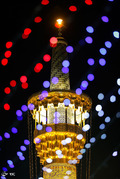 حرم مطهر رضوی در شب نیمه شعبان