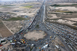 جشن نیمه شعبان در مسجد مقدس جمکران