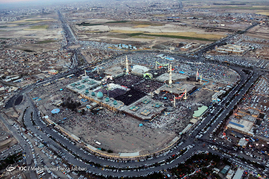 جشن نیمه شعبان در مسجد مقدس جمکران