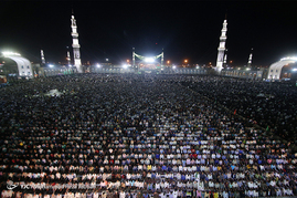 جشن نیمه شعبان در مسجد مقدس جمکران