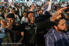جشن نیمه شعبان در مسجد مقدس جمکران