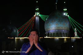 جشن نیمه شعبان در مسجد مقدس جمکران