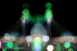 جشن نیمه شعبان در مسجد مقدس جمکران