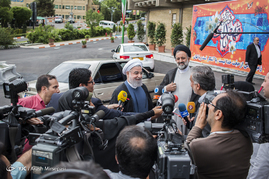 پشت صحنه سومین مناظره نامزدهای انتخابات ریاست جمهوری
