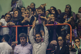همایش انتخاباتی حسن روحانی در ورزشگاه آزادی