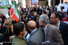 همایش بانوان تهرانی حامی محمدباقر قالیباف صبح امروز یکشنبه در سالن مجموعه شهدای انقلاب اسلامی برگزار شد.