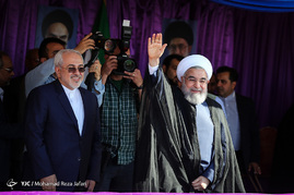 سفر انتخاباتی حسن روحانی به اصفهان‎