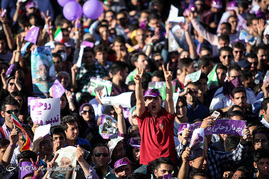 سفر انتخاباتی حسن روحانی به اصفهان‎