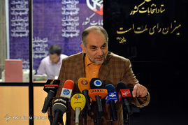 نشست خبری علی پورعلی مطلق دبیر ستاد انتخابات کشور