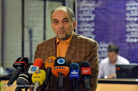 نشست خبری علی پورعلی مطلق دبیر ستاد انتخابات کشور