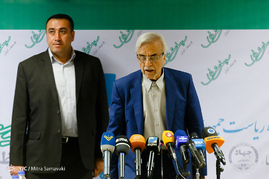 نشست خبری مصطفی هاشمی طبا در خبرگزاری ایسنا