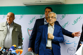 نشست خبری مصطفی هاشمی طبا در خبرگزاری ایسنا