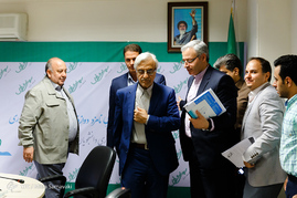 نشست خبری مصطفی هاشمی طبا در خبرگزاری ایسنا