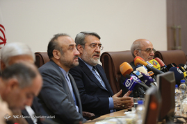 نشست خبری وزیر کشور با رسانه های داخلی و خارجی