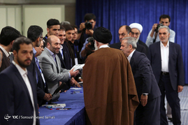 حضور رهبر معظم انقلاب پای صندوق رای