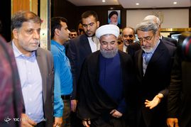 حضور رئیس جمهور در ستاد انتخابات وزارت کشور