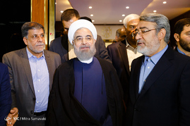حضور رئیس جمهور در ستاد انتخابات وزارت کشور
