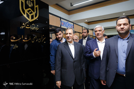 حضور اسحاق جهانگیری در ستاد انتخابات وزارت کشور