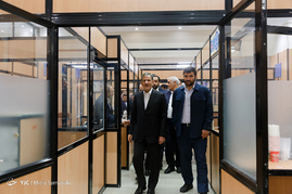حضور اسحاق جهانگیری در ستاد انتخابات وزارت کشور