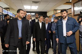 حضور اسحاق جهانگیری در ستاد انتخابات وزارت کشور